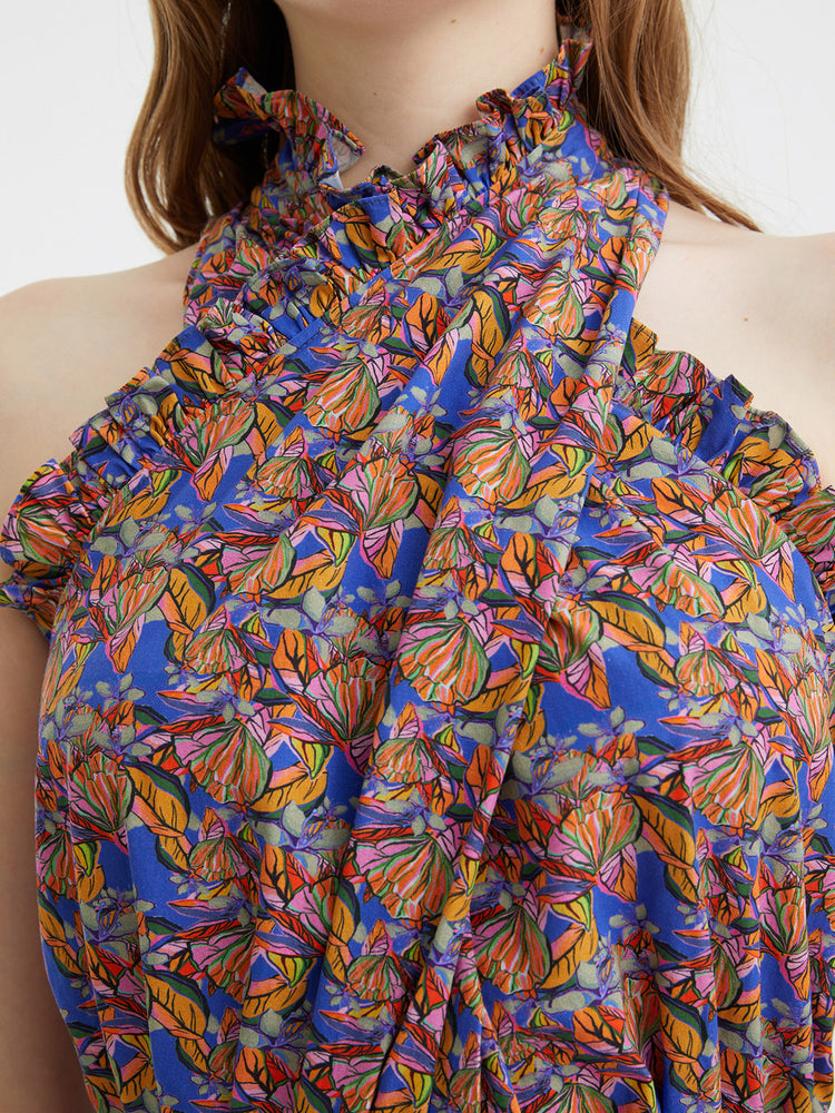 Anya Metaverse Printed Dress
