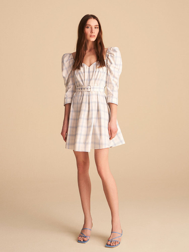 Plaid Mini Dress
