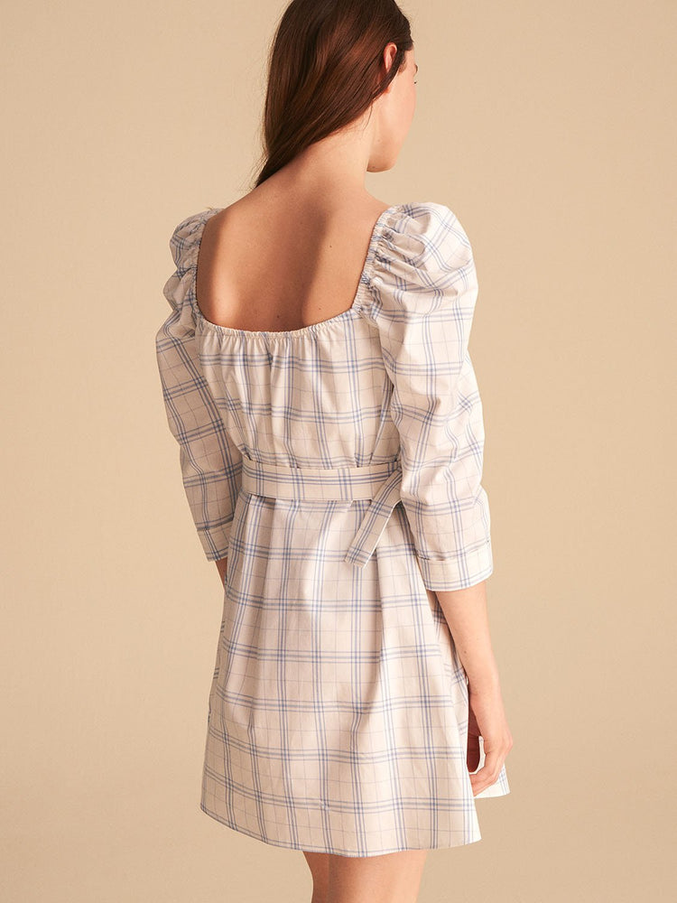 Plaid Mini Dress