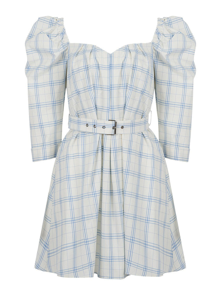 Plaid Mini Dress
