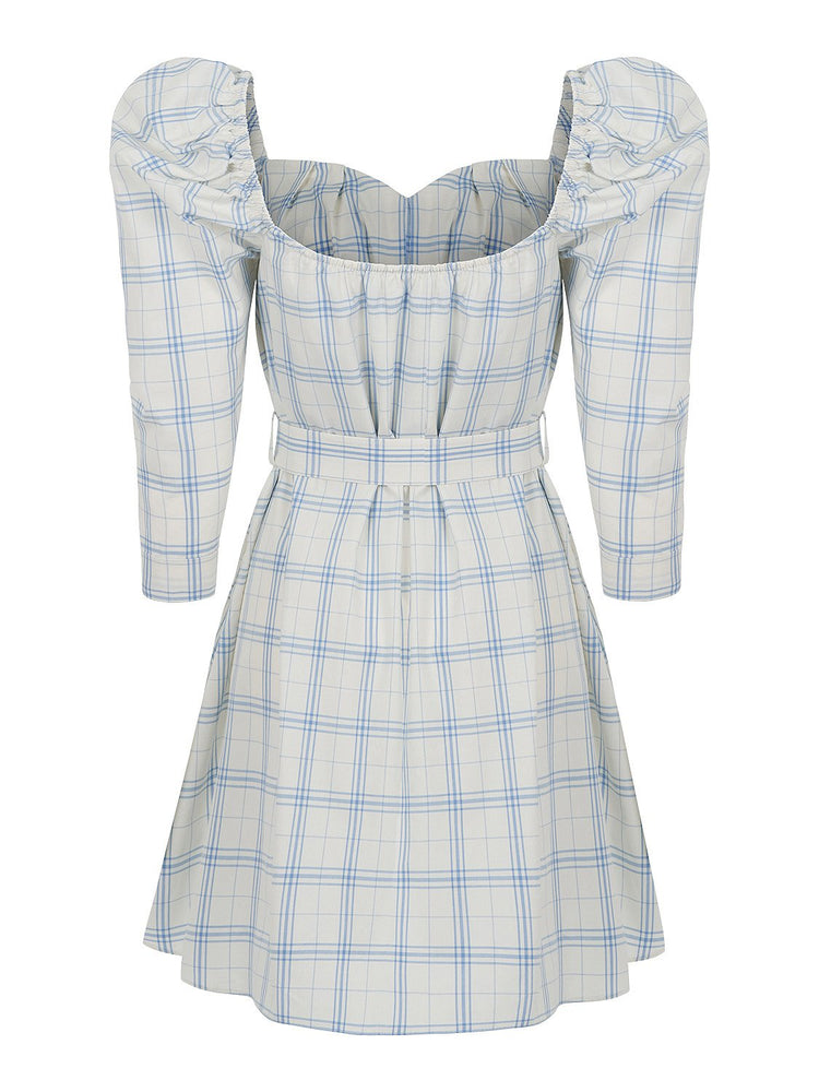 Plaid Mini Dress