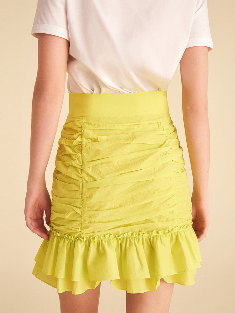 Ruched Skirt