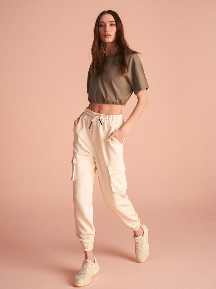 Round Neck Crop Top