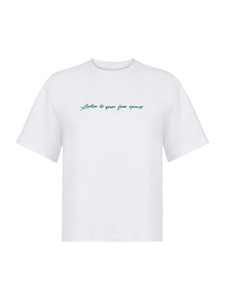Embroidered Oversized T-Shirt