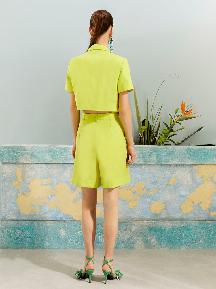 High-waisted Mini Shorts