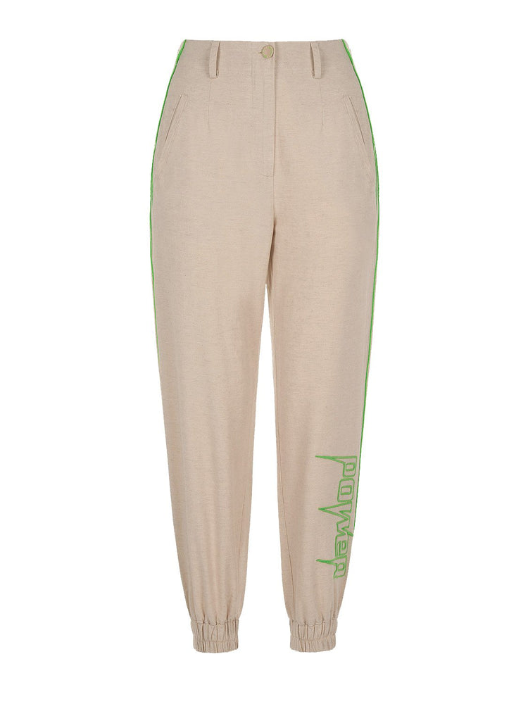 Embroidered Jogging Pants