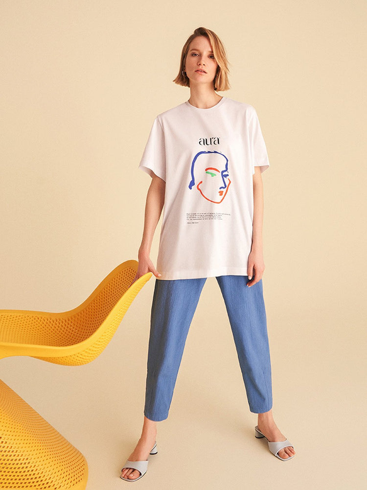 Printed Oversize T-shirt