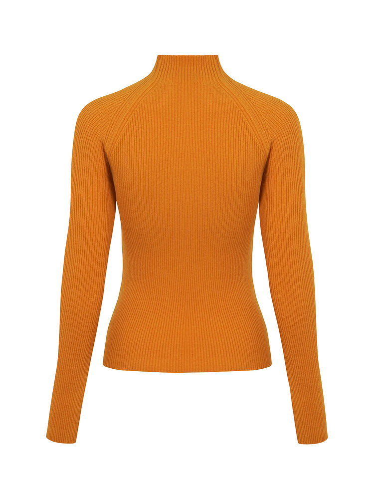 Turtleneck Knit Sweater